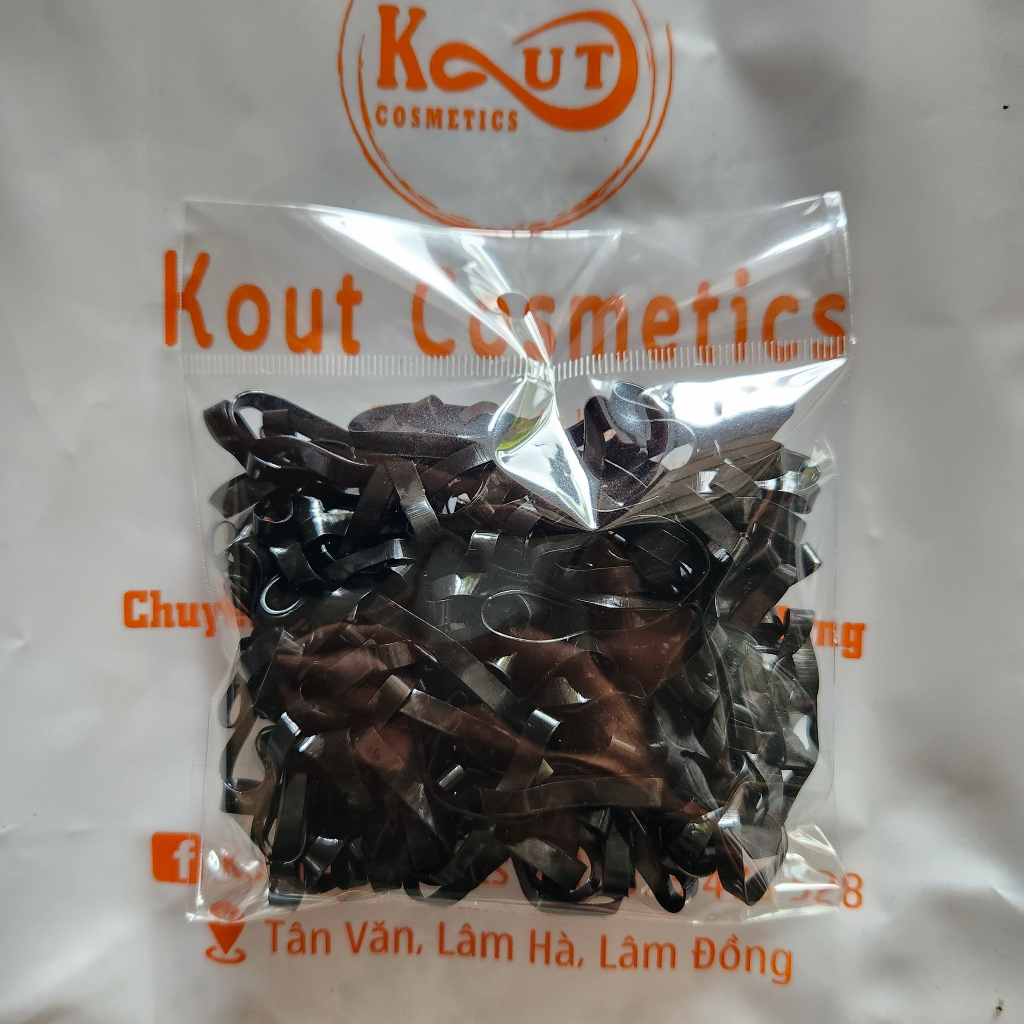 Thun Cột Tóc Đen và Nhiều Màu - Loại Siêu Co Giãn - Loại Tốt