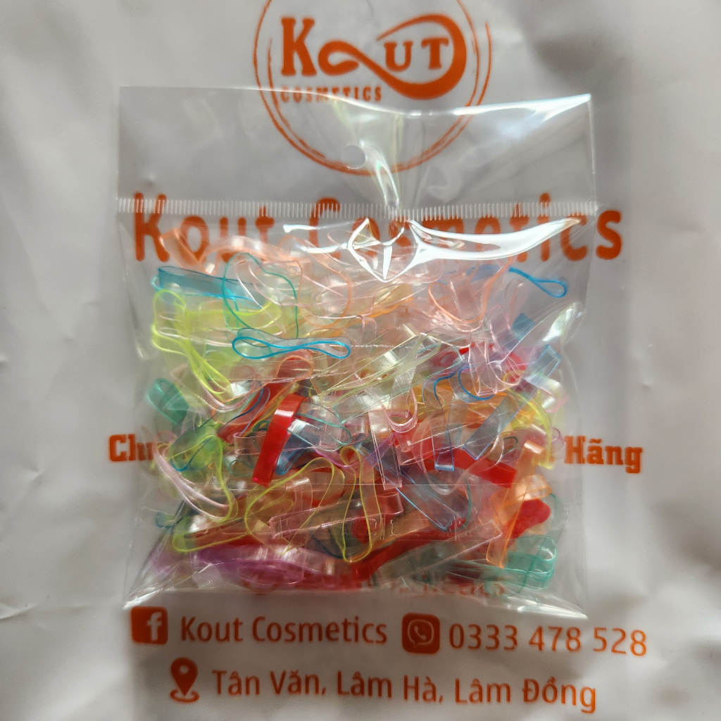 Thun Cột Tóc Đen và Nhiều Màu - Loại Siêu Co Giãn - Loại Tốt