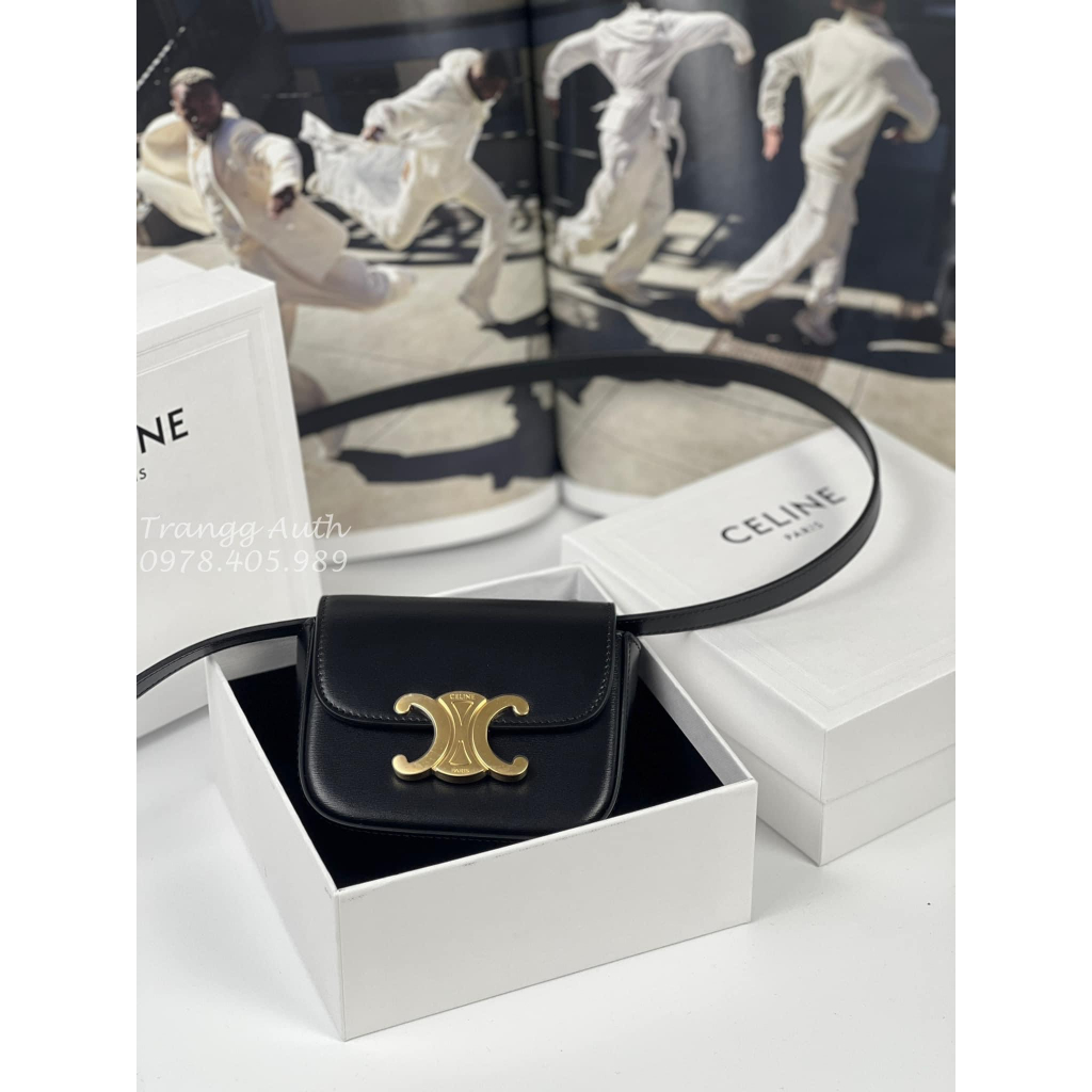 Túi xách nữ Celin.e mini fullbox nguyên seal tag xuất xịn