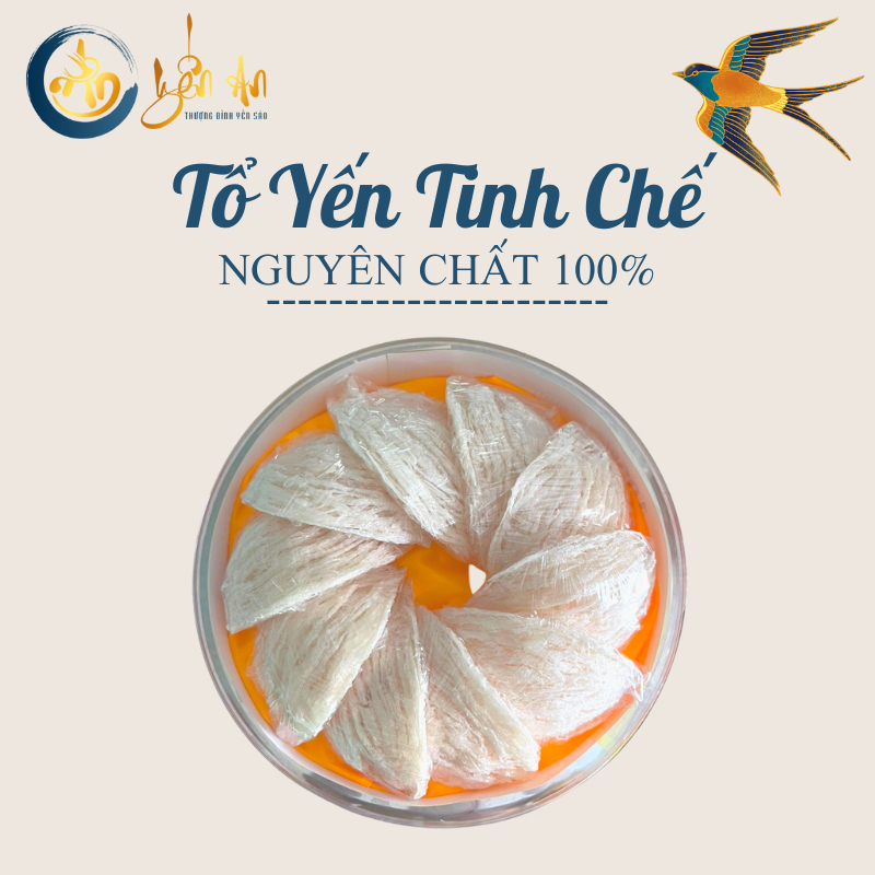 Tổ Yến Tinh Chế Nguyên Chất Tây Nguyên 50gr, 100gr, Cao Cấp, Dinh Dưỡng