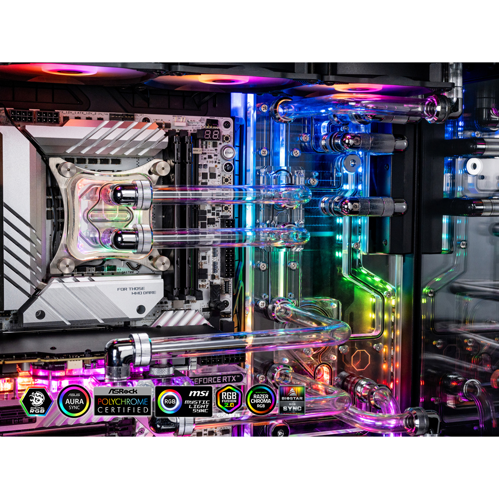 Tấm tank Bitspower Sedna GT502 for ASUS TUF Gaming GT502 Case  - Khả Hân PC HCM