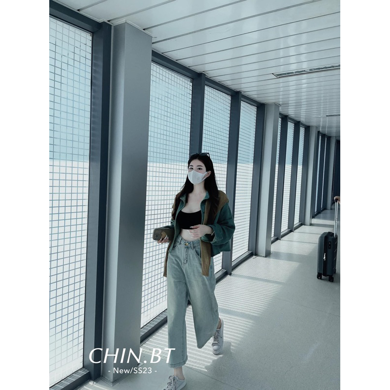 Áo Sơmi Bò Kèm Khăn Hot Hit Korean L1