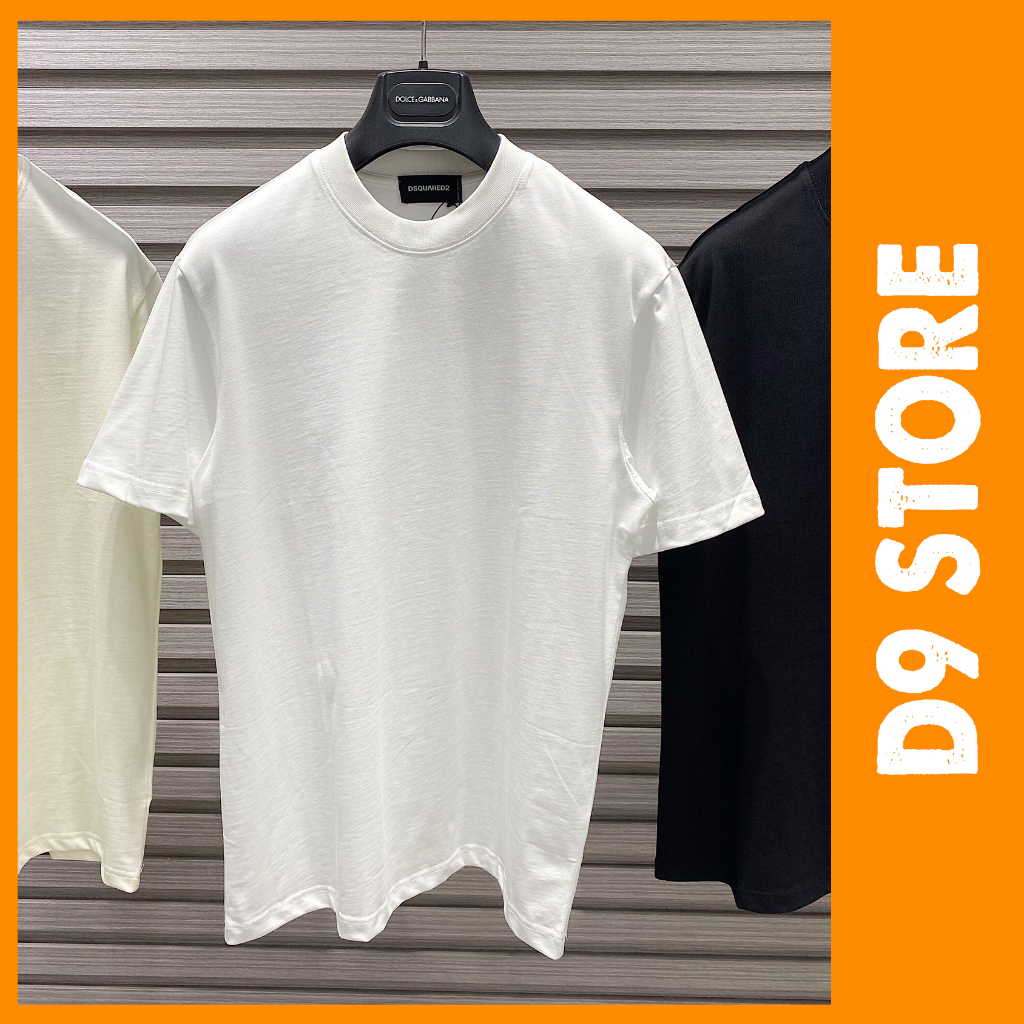 Áo Thun Nam DSQ2 Trơn Cotton Cao Cấp | D9 STORE