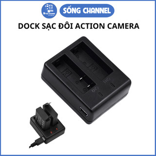 Dock Sạc Đôi Cho Eken, SJ Cam, Amkov 8000s Plus…