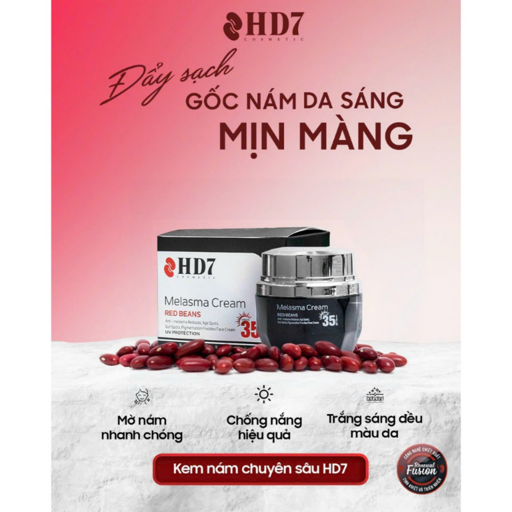 KEM NÁM CHUYÊN SÂU HD7 ( màu đen)