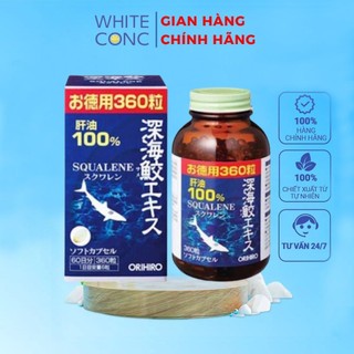 Viên uống sụn vi cá mập Orihiro Squalene Nhật Bản 360 Viên, 390 viên