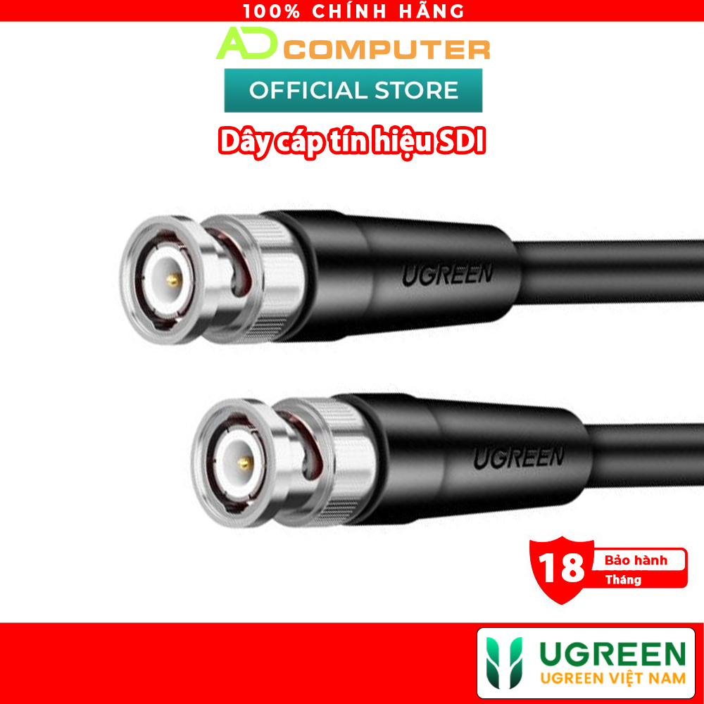 Dây cáp tín hiệu SDI dùng để kết nối với các thiết bị video UGREEN SP103