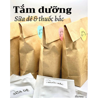 5 set tắm dưỡng sữa dê trắng da, mềm mịn body