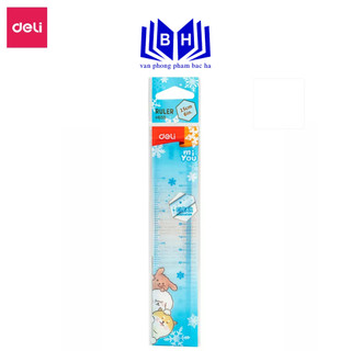 Thước kẻ deli eh655 / thước vẽ 15cm deli h655