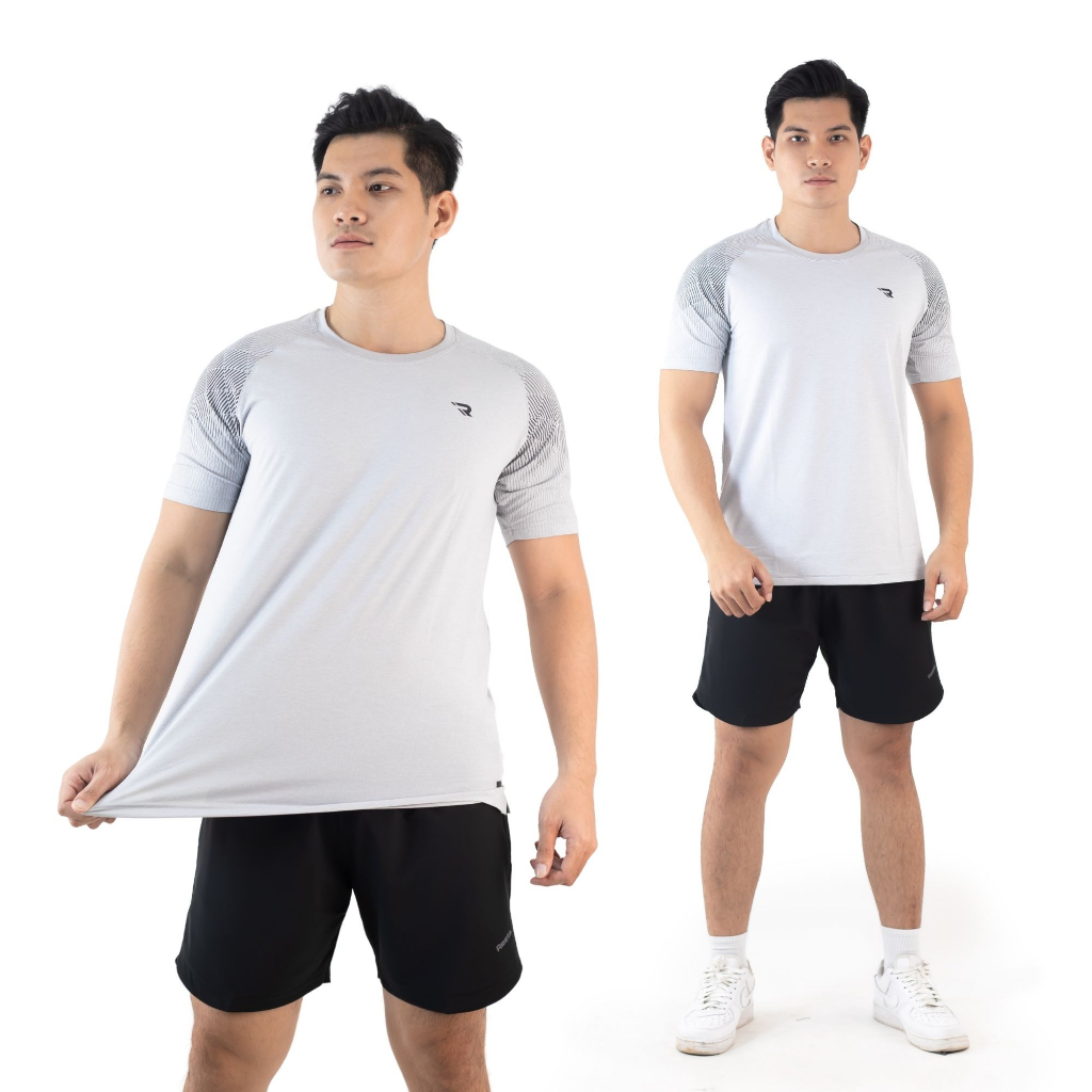 Áo Thể Thao Chạy Bộ Tập Gym Nam Cổ Tròn Ngắn Tay Thun Lạnh Reeta Thoáng Khí, Thoát Ẩm Nhiều Màu - A2236