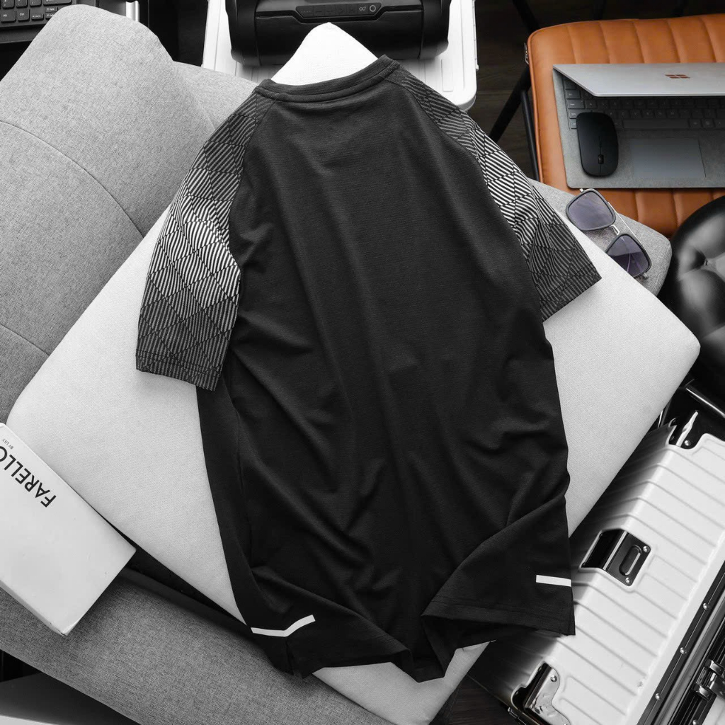 Áo Thể Thao Chạy Bộ Tập Gym Nam Cổ Tròn Ngắn Tay Thun Lạnh Reeta Thoáng Khí, Thoát Ẩm Nhiều Màu - A2236
