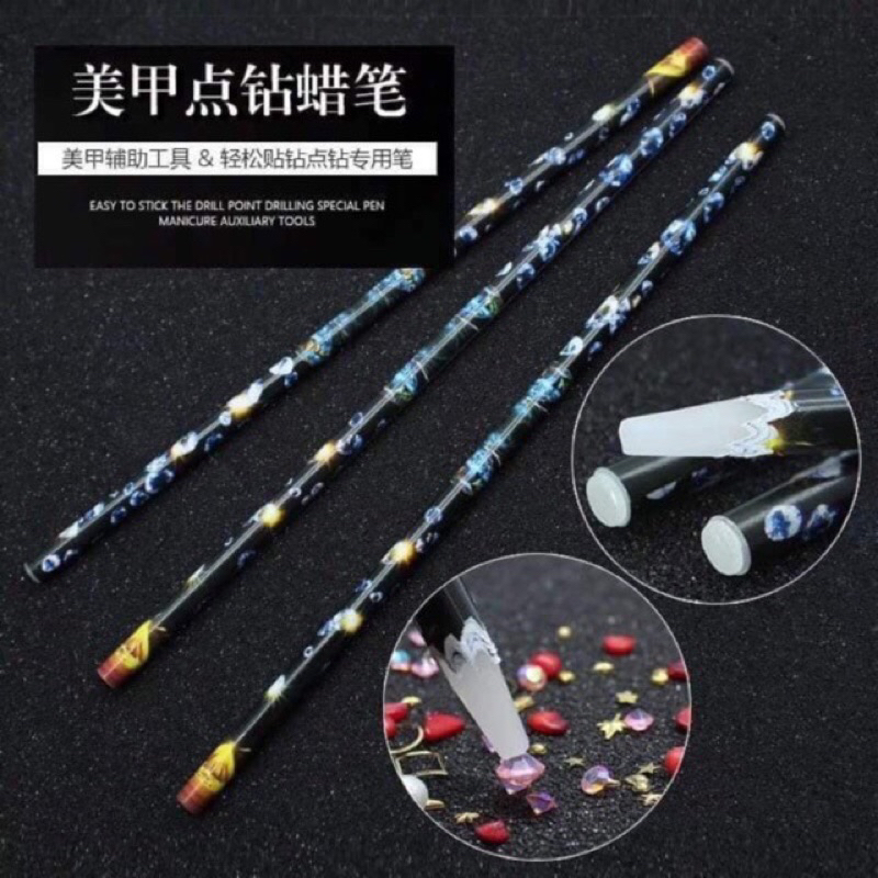Bút chấm đá, bút sáp chấm đá nail