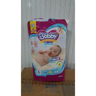 combo 1  gói Tã dán bobby S54 miếng