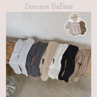 Quần tất liền bàn chân cho bé gái bé trai tông trơn co giãn tốt len dày giữ nhiệt cực ấm mùa dông phong cách hàn quốc