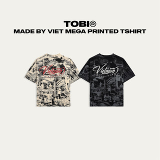 Áo Thun In Tràn Danh Lam Thắng Cảnh Việt Nam Souvenirs TOBI