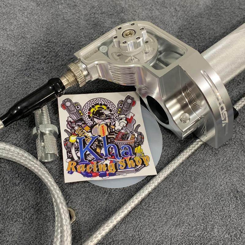 Cùm ga trong suốt Acerbis CNC tăng tốc cho vario, sirius,wave,ex,winner,sonic,satria,sh,vario,dream,dio,cub,raider,gsx