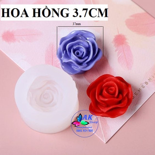 Khuôn silicon hoa hồng 3.7cm / 2506.002