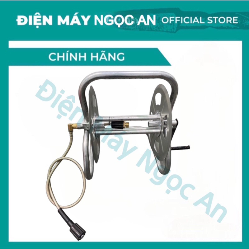 Bộ Dây Dẫn Nước Từ Máy Rửa Xe Ren 22mm Vào RuLo Quấn Dây Rửa Xe