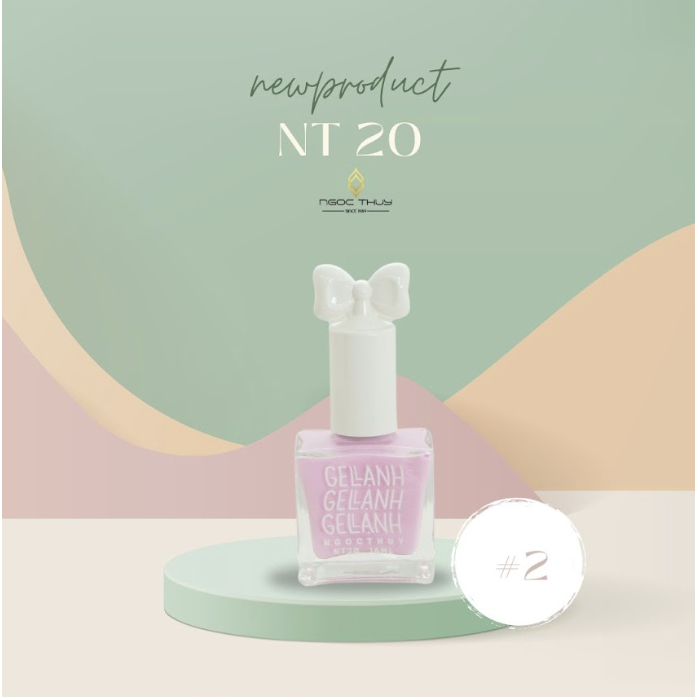Sơn Móng Tay Gel Lạnh Không Hơ Máy Ngọc Thủy Nail Mã NT20 | 1 - 20