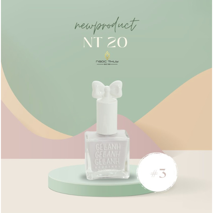 Sơn Móng Tay Gel Lạnh Không Hơ Máy Ngọc Thủy Nail Mã NT20 | 1 - 20