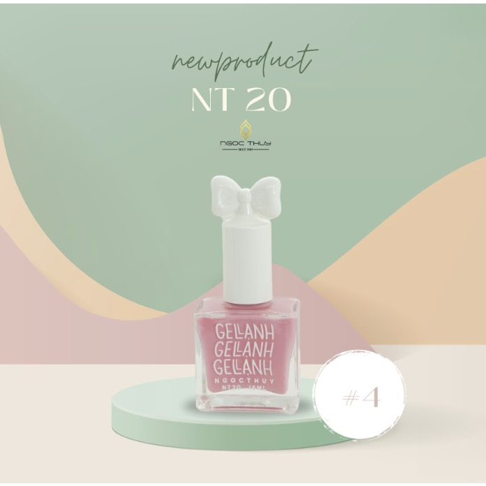 Sơn Móng Tay Gel Lạnh Không Hơ Máy Ngọc Thủy Nail Mã NT20 | 1 - 20
