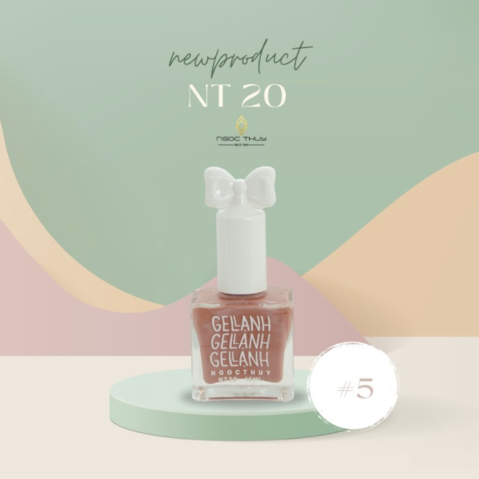 Sơn Móng Tay Gel Lạnh Không Hơ Máy Ngọc Thủy Nail Mã NT20 | 1 - 20