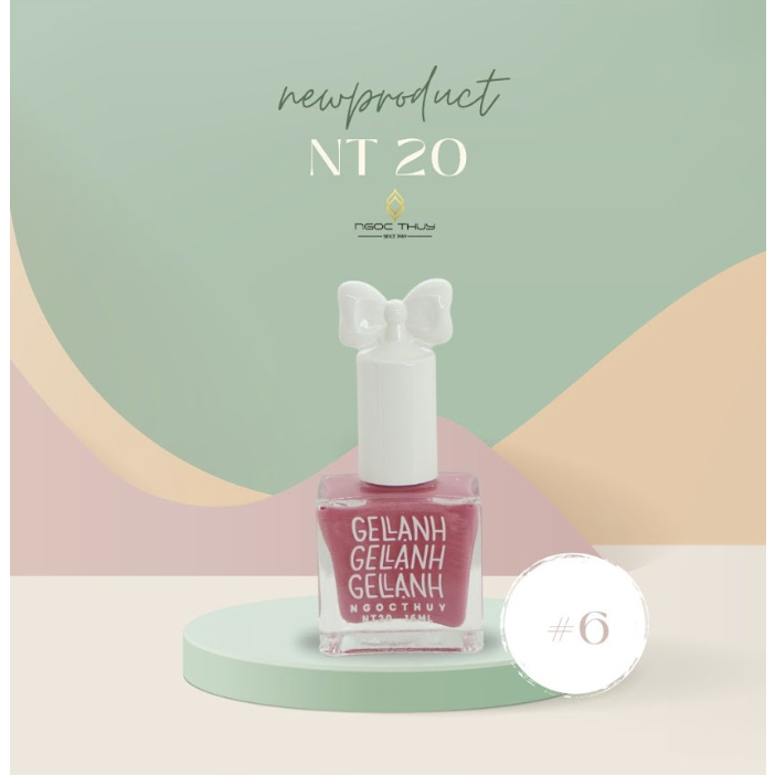 Sơn Móng Tay Gel Lạnh Không Hơ Máy Ngọc Thủy Nail Mã NT20 | 1 - 20
