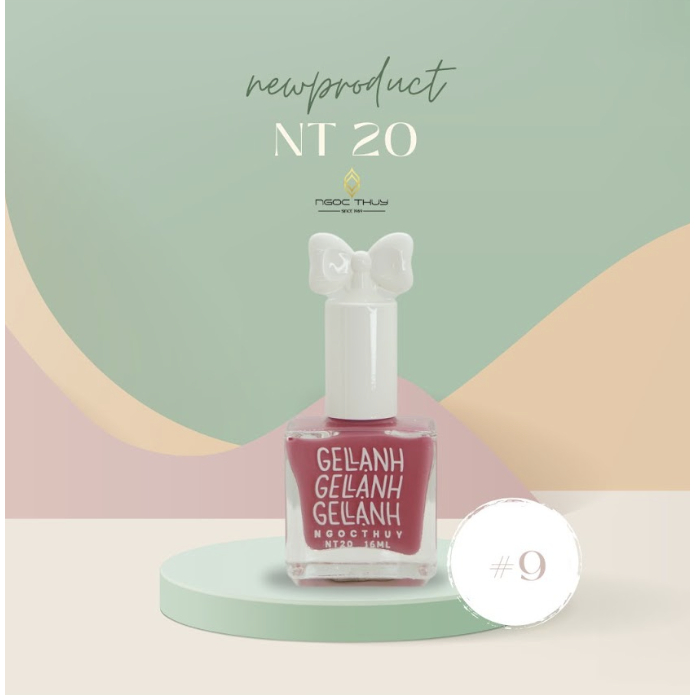 Sơn Móng Tay Gel Lạnh Không Hơ Máy Ngọc Thủy Nail Mã NT20 | 1 - 20