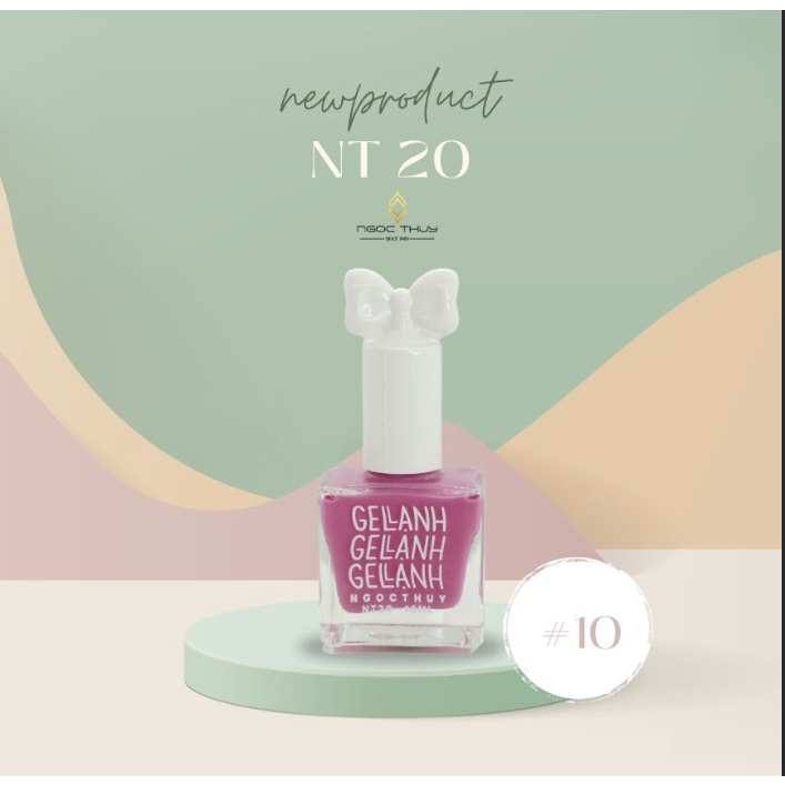 Sơn Móng Tay Gel Lạnh Không Hơ Máy Ngọc Thủy Nail Mã NT20 | 1 - 20