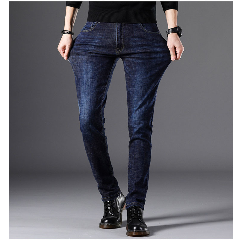 Quần Jeans nam REDTIMISM dáng basic Slim Co Giãn Tốt, Không Bai Xù, Bền Màu, Phom Trẻ Trung