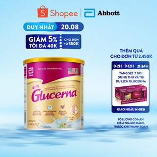 Sữa bột dành cho người bị tiểu đường Glucerna Abbott 400g