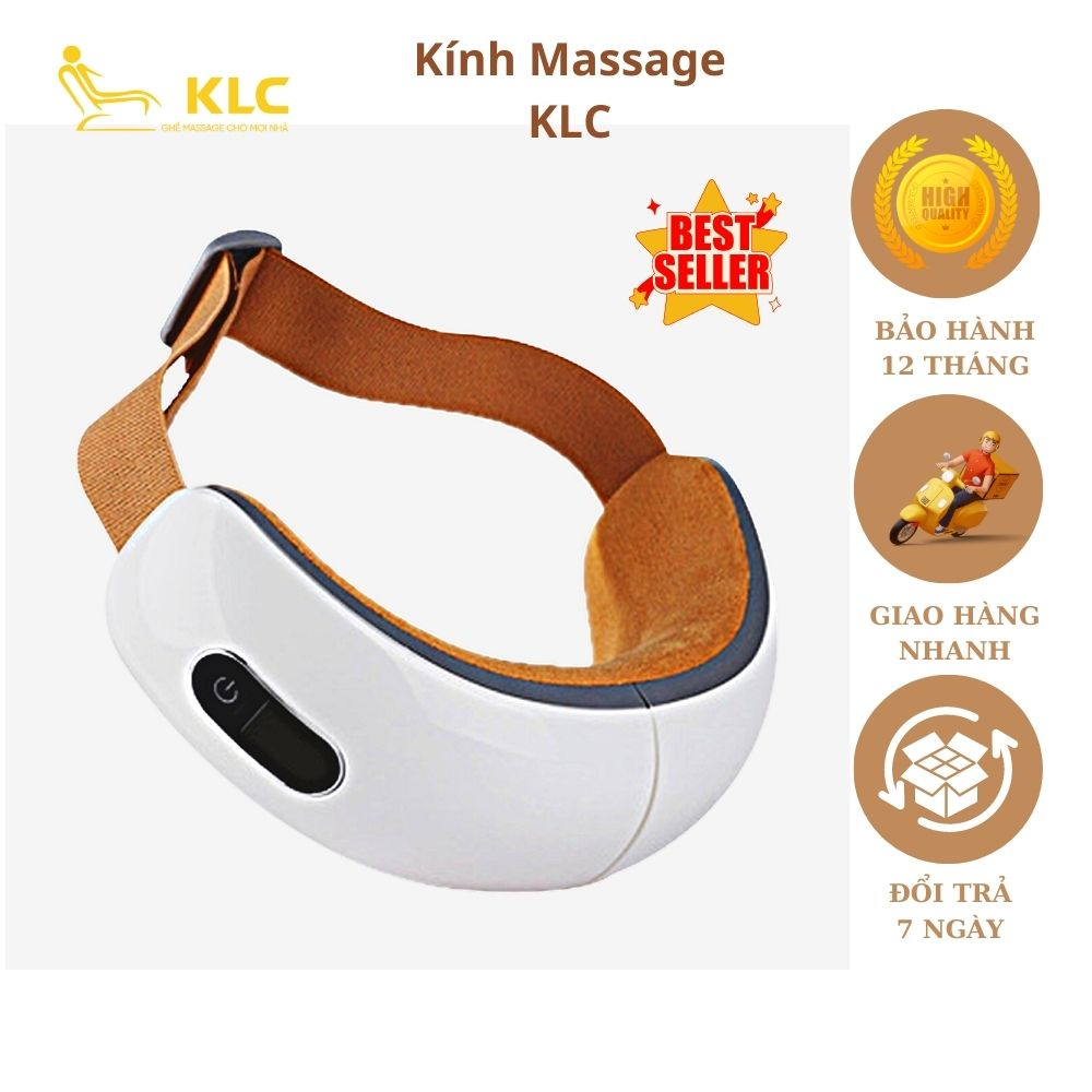 KÍNH MASSAGE MẮT THÔNG MINH KLC GIÚP NGỦ NHANH HƠN,HỖ TRỢ GIẢM CÁC TRIỆU CHỨNG VỀ MẮT