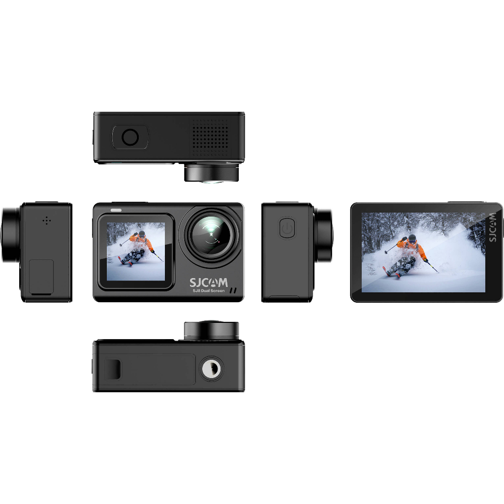 Camera Hành Trình, Camera Hành Động Cho Xe Đạp, Xe Máy SJCAM SJ 8 Quay Phim Chống Rung 4K