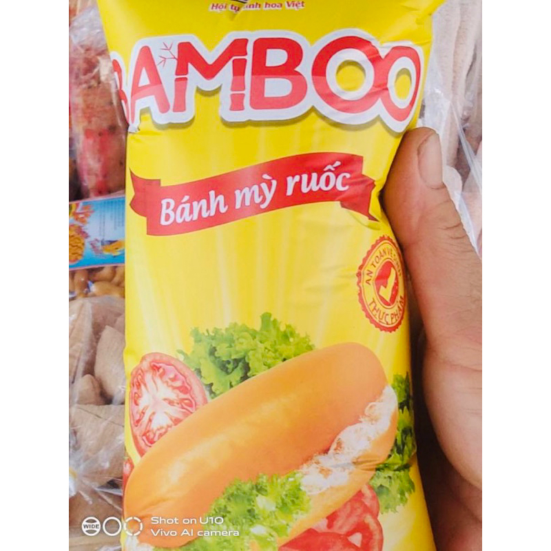 Bánh mì ruốc Bamboo hiệu Thăng Long Food thơm ngon hàng mới mỗi ngày