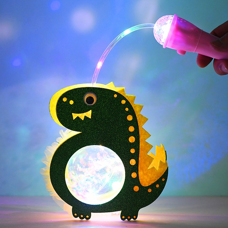 Lồng Đèn Nhựa Phát Sáng Có Nhạc Cho Bé Đồ Chơi Trung Thu PUKAPI