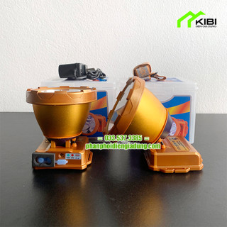 Đèn pin sạc điện, đèn bin đội đầu K25 siêu bền, tiết kiệm điện năng
