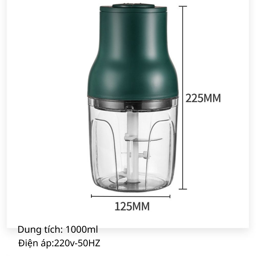 Máy Xay Đa Năng, Xay Thịt, Xay Đá, Dung Tích 1000ml