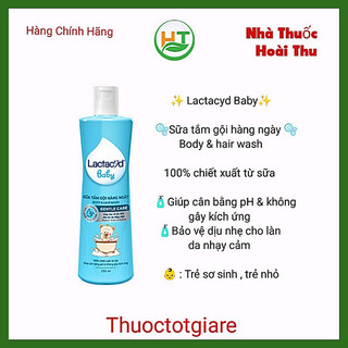 Sữa tắm gội Lactacyd BB
