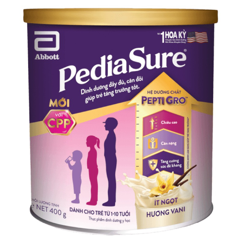Sữa Pediasure lon 400g (còn hàng)