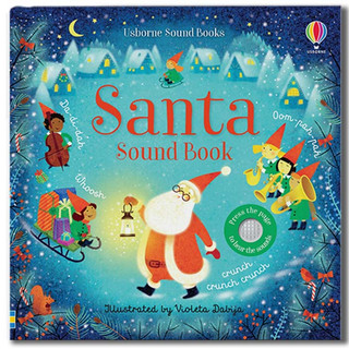 phát nhạc chính hãng usborne sound book - Santa Sound Book