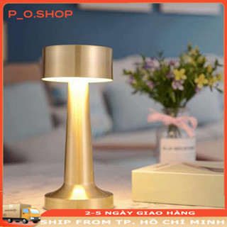 Đèn ngủ đèn LED retro, công tắc ánh sáng ba màu, công tắc cảm ứng thông minh, đèn trong nhà, đèn bàn