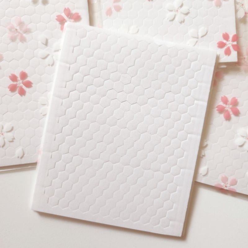 𝓚𝓻𝓲𝓼𝓷𝓪.𝓻𝓸𝓸𝓶 ♡ Tấm keo dán xốp 2 mặt hình lục giác làm journal 3D
