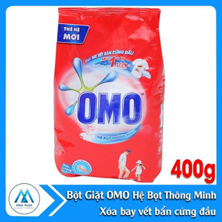 Combo 2 gói bột giặt omo 400g