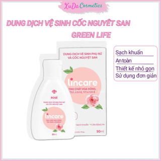 Dung dịch vệ sinh phụ nữ vệ sinh cốc nguyệt san Lincare Rose 50ml