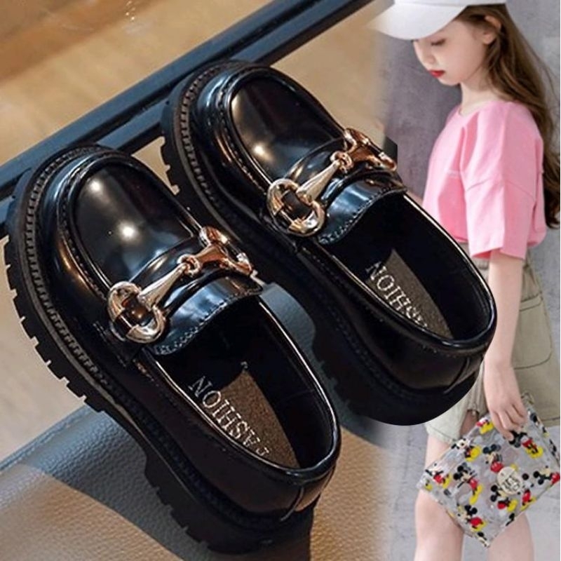 giày lười đốc xích cho bé mã GL01 phom nhỏ