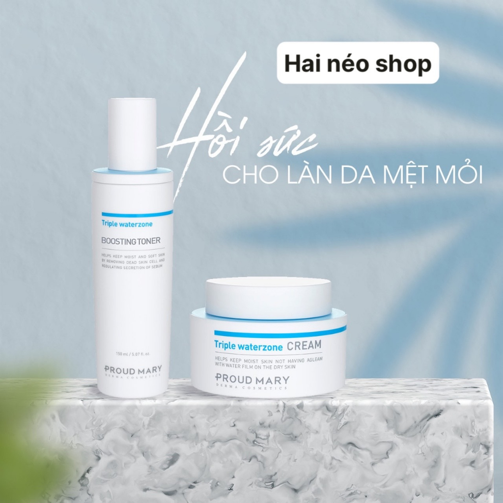 Gel cấp nước phục hồi, giải nhiệt, đập tan cơn khát mùa hè chứa Niacinamide, Vitamin B5, HA Proud Mary