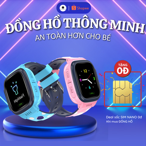 Đồng hồ thông minh định vị trẻ em Y92 cảm ứng, chống nước IP67 giám sát bé từ xa, nghe gọi 2 chiều | BigBuy360 - bigbuy360.vn