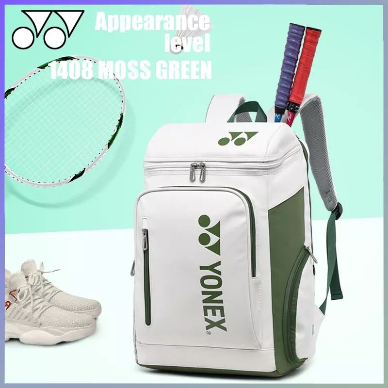 Balo cầu lông Yonex 1408 Trắng/Xanh/Green siêu đẹp