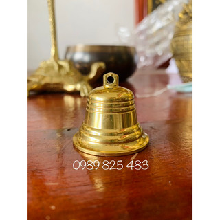 Chuông Lắc Đồng Vàng 1in - Chuông Đồng Phong Thuỷ