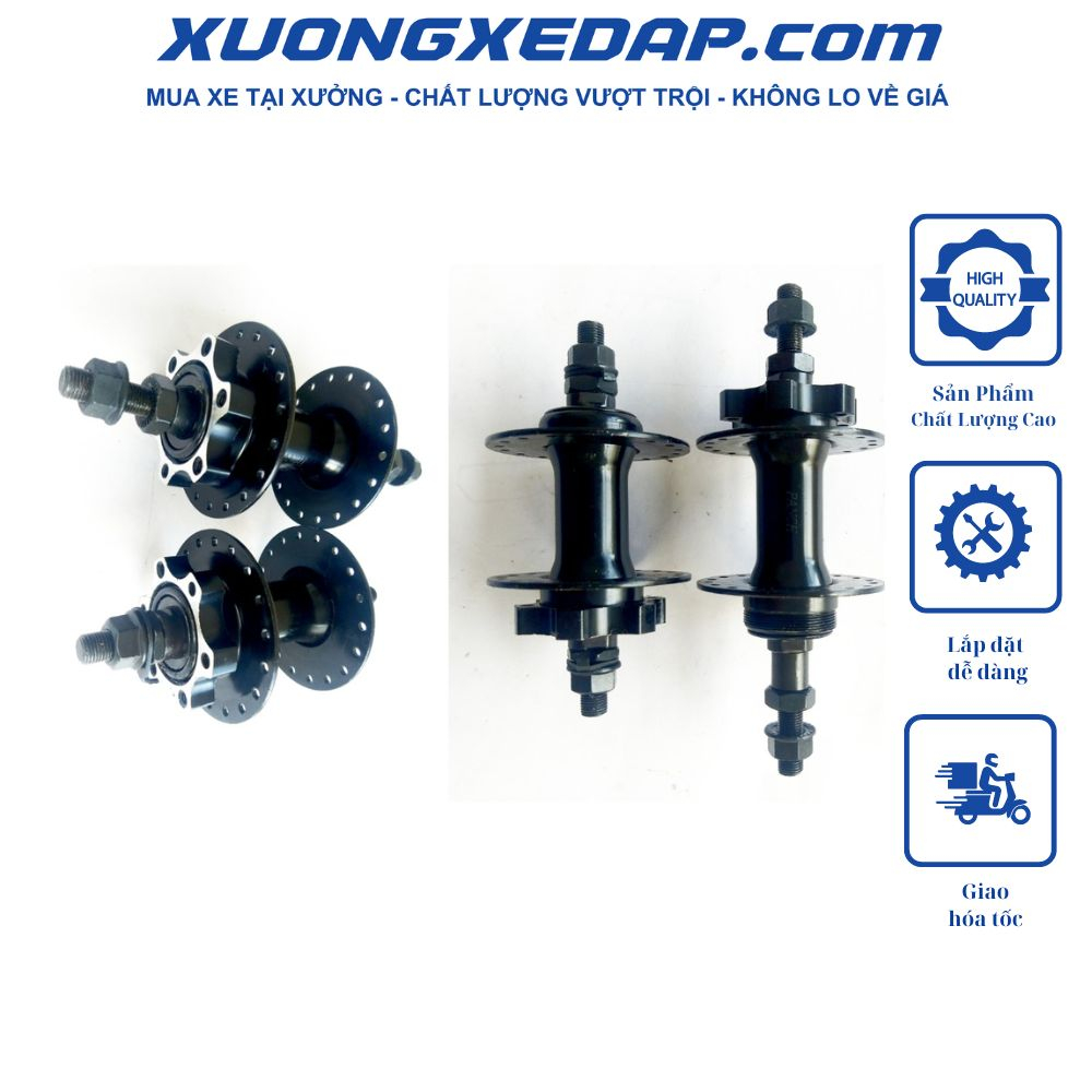 Moay Ơ Đùm Xe Đạp Phanh Đĩa Líp  36 lỗ Hàng Loại 1